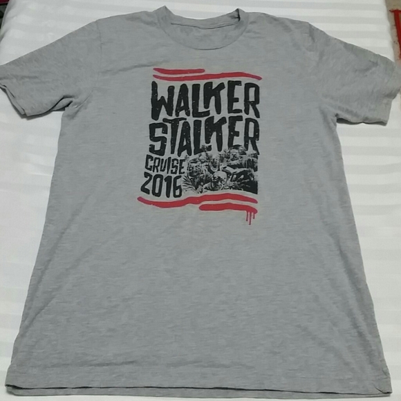Bella Canvas Tops - The Walking Dead Walker stalker cruise 2016 tshirt